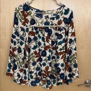 Floral Boho Blouse